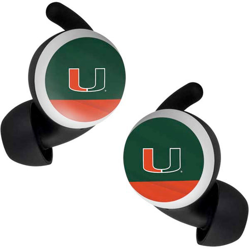 University of Miami Hurricanes Flag Google Pixel Buds Skin
